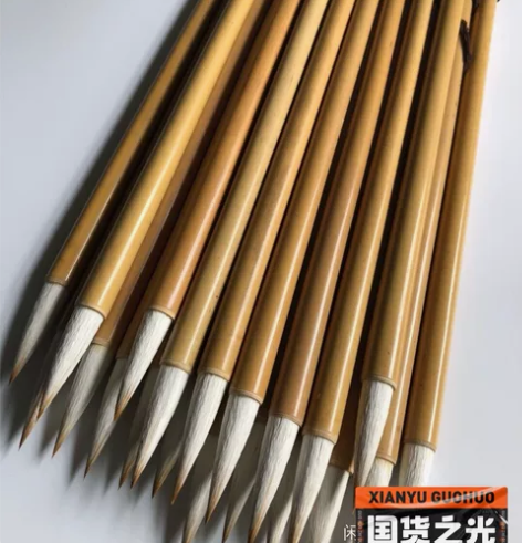 亏本清仓！！！老家里翻出来几箱白云毛笔，大...