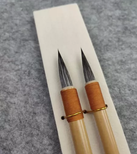 #毛笔清仓出店里的顶级稀有的狐狸毛中楷毛笔...