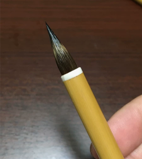 纯紫毫兔毫短锋毛笔小楷抄经瘦金体小行书毛笔...