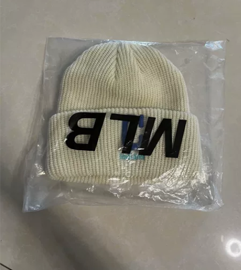 mlb 针织帽 毛线帽 非正 均码