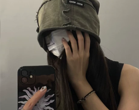 TUshu/废土风大版水洗复古包头帽子男女...