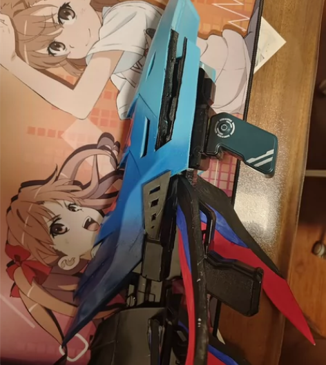 马可波罗深海之息cos枪 一把可以吐泡泡