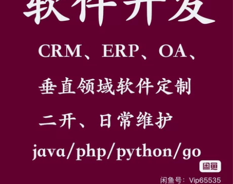 软件开，老旧系统维护，bug修复 CRM....