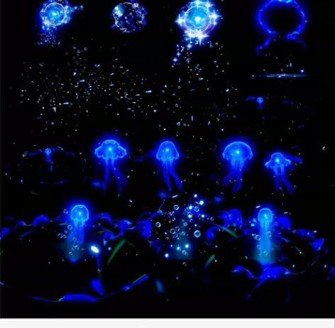 原神『珊瑚宫心海』特效cos素材光效魔法光...