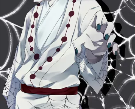 鬼灭之刃下弦五绫木累全套cos服 M码，全...