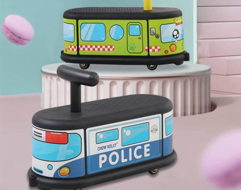 儿童扭扭车溜溜车静音防侧翻滑滑车小火车宝宝...