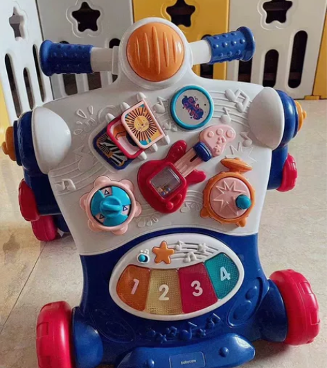 babycare婴儿学步车多功能手推车 防...