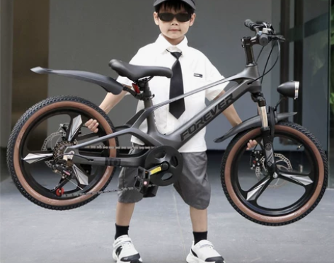 永久超轻镁合金儿童自行车男孩女孩6到12岁...