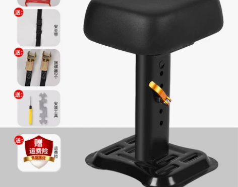 电动车儿童座椅前置通用小型电瓶台铃爱玛踏板...