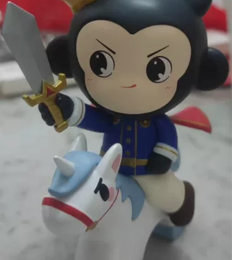 替我妹挂：小猿手办 轻微使用痕迹，手上的宝...