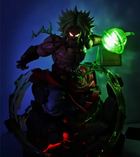 暴龙社布罗利VIP版 地台眼睛手波可发光 ...