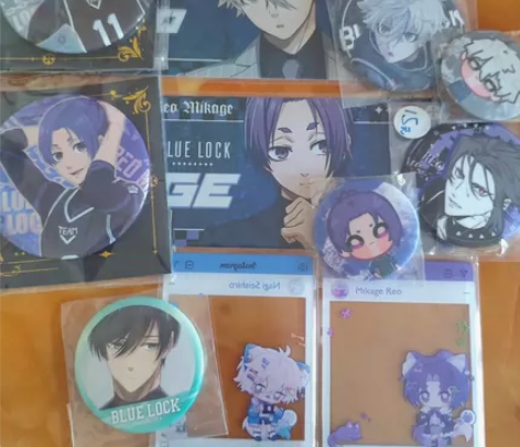 标价出白紫set不拆 均为同人场贩（买的时...