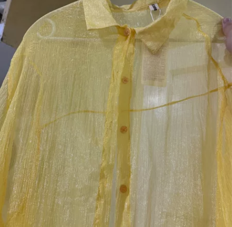 夏季薄款防晒罩衫带吊牌给钱就出 感兴趣的话...