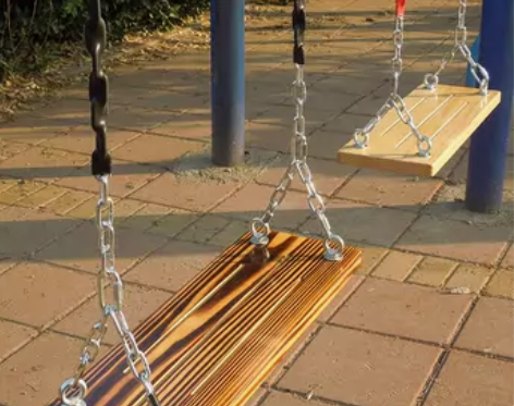 秋千铁链实木儿童成人家用室内户外庭院防腐