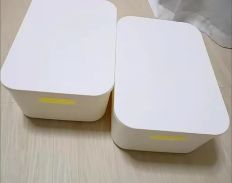 杂物大收纳筐化妆品零食桌面宿舍衣物防尘家用...