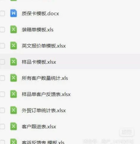 外贸实用表格 涵盖外贸过程始终的实用表格，...