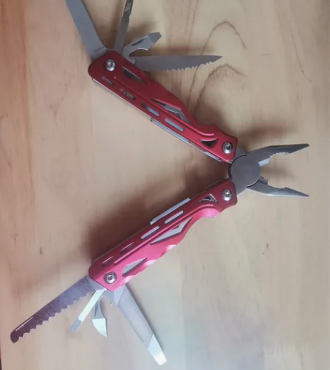 样板清理，露营随身全钢钳子多功能组合工具户...