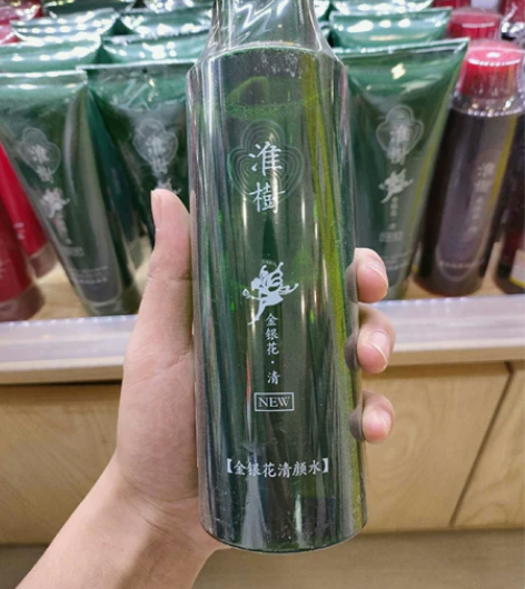 淮树大瓶水淮树金银花清颜水400ml全码 ...