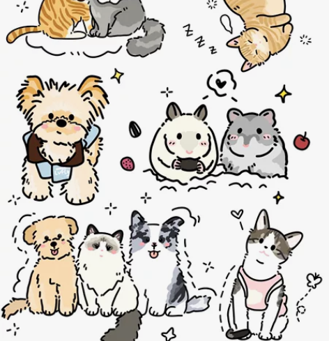 超可爱超便宜的毛孩子头像来啦！ 给你家毛孩...