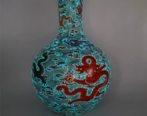 真心忍痛出售!大清雍正款夜光瓷大清雍正款手...