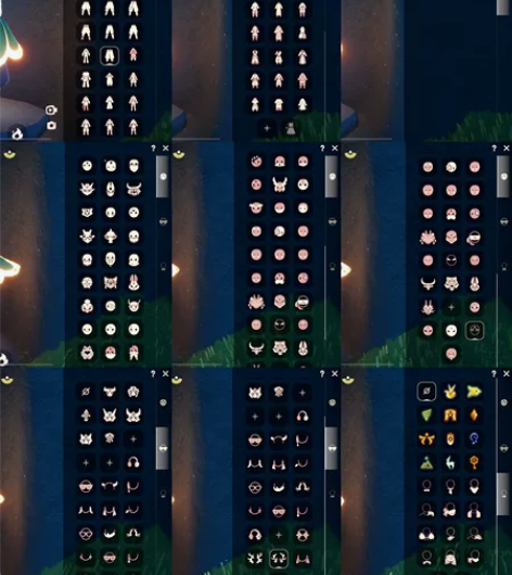 【光遇出号】ios伪王子不断多礼走中 全图...