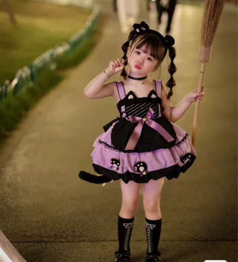 百万家地素刘雯同款黑色花苞连衣裙m码 一次...