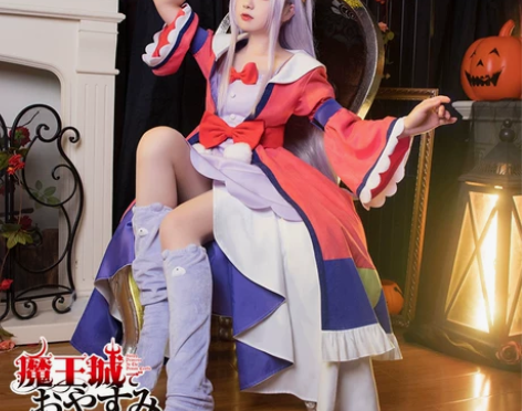 火花动漫在魔王城说晚安cos栖夜莉丝公主 ...