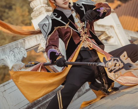 火花动漫原神cos服岩王爷摩拉克斯钟离co...