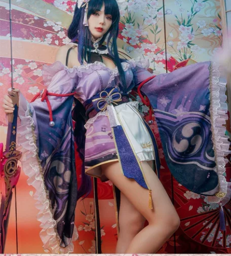 【出/换】悠窝窝家原神雷电将军同人女仆co...