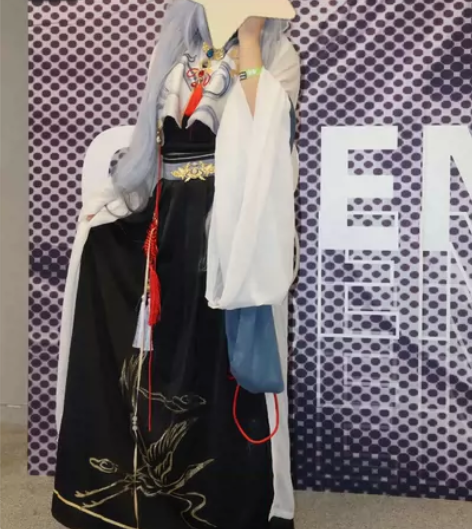 悠窝窝申鹤素雪银霜l (衣服可以调节) 大...