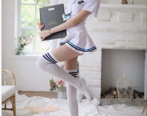 足球宝贝主播女纯欲jk夜店角色扮演日系水