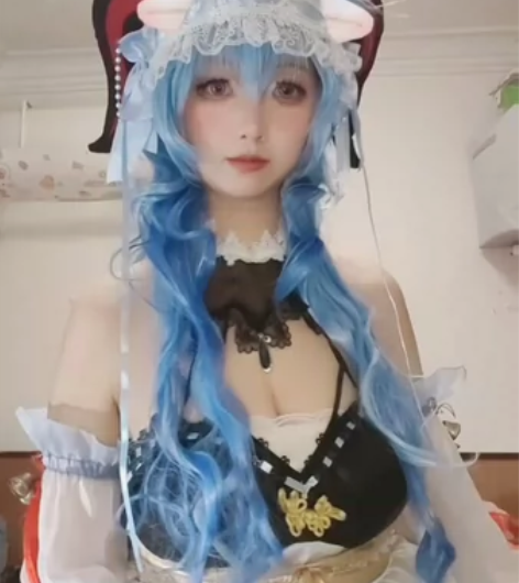 【出/租】uww悠窝窝甘雨女仆cos除鞋大...