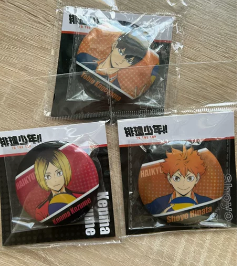 【出】排球少年星河动漫角色吧唧 36包邮捆...