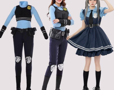 万圣节cosplay服装 动漫兔朱迪警官全...