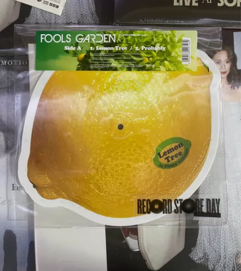 现货 lemon tree 异性画胶 黑胶...