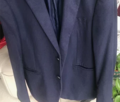 男士羊毛西装，尺码：3XL，颜色：深蓝，九...