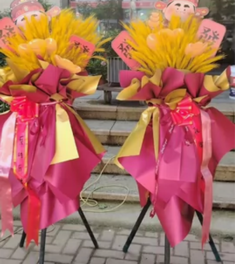 大麦花篮150一对 感兴趣的话点“我想要”...