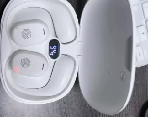 无线挂耳式耳机蓝牙骨传导不入耳运动高音质蓝...