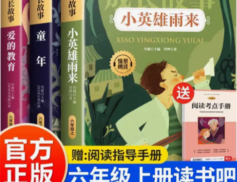 全套3册 六年级上册快乐读书吧爱的教育 小...