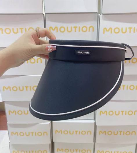 全新茉寻防晒帽 喜欢纯色简约系防晒帽就它颜...