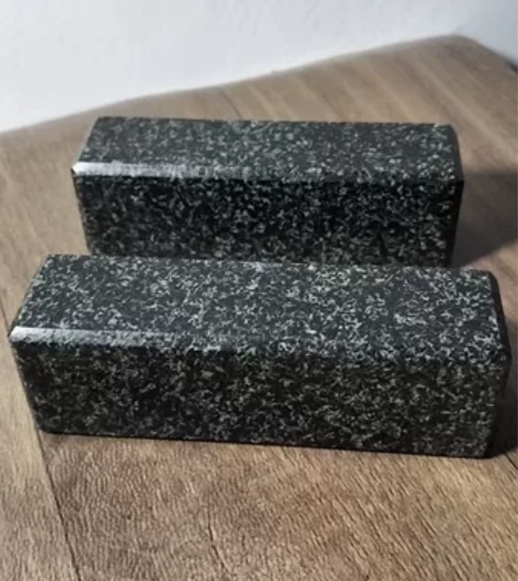 天然花岗岩镇尺镇纸压尺，纹理清晰花纹漂亮，...