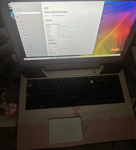 联想雷神笔记本（缺了两个键帽），联想thi...