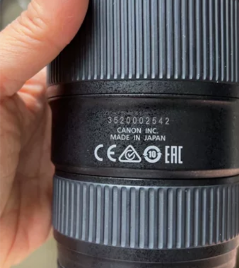 出售闲置99新佳能1635二代境头 感兴趣...