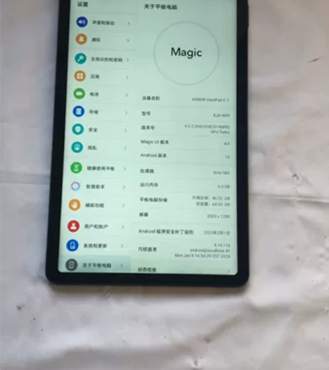 荣耀平板v6 6+64g 功能正常使用 k...