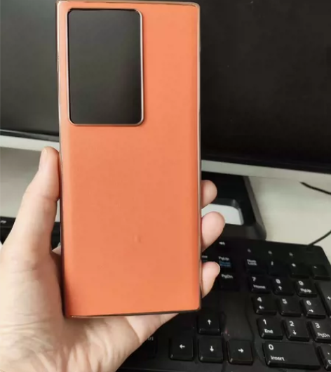 轻薄防滑电镀素皮丹霞橙,中兴axon40u...