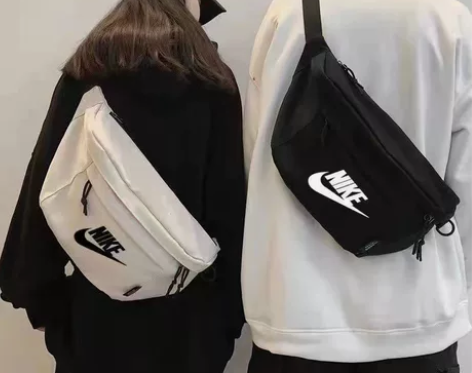 耐克腰包王一博同款斜挎包单肩包运动胸包男女...