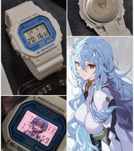 卡西欧小方块dw5600EVA绫波丽 零号...