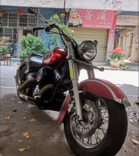 雅马哈太子车400cc  。轴传动，纯水，...