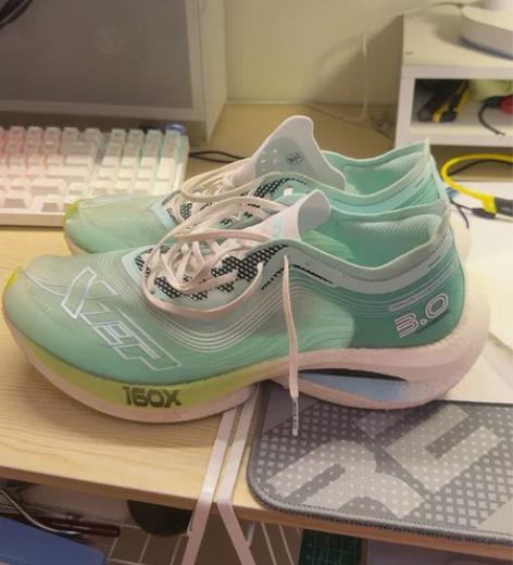 特步160x3.0  46码 尺码买小了，...