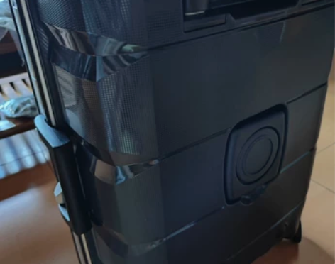 LuckyClub商务行李箱20寸 前开盖...